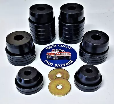 Ford F100 Body Cab Mount Kit Polyurethane F150 F250 F350 81-96 • $249.90