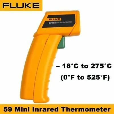 Fluke 59 Mini Handheld Laser Infrared Thermometer Gun !!NEW!! F59 • $52.99