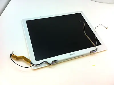 Apple IBook G4 M9419LL/A - A1055 14  White LCD Screen Hinges Full Assembly - 208 • $29.96