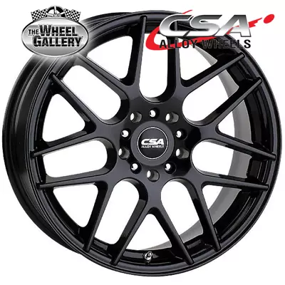 CSA Milan 16x6.5 5/114.3 40P Gloss Black Set Of Alloy Wheels • $876