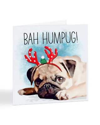 £2.95 • Buy A2620 - Bah HumPug - Christmas Card