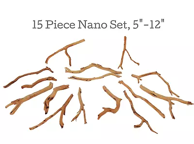 Manzanita Driftwood Nano Set Aquarium Decor From ManzanitaDirect 0821-12 • $25