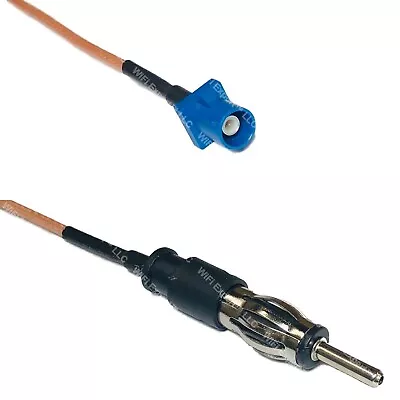 RG316 Fakra C Male To AM/FM MALE RF Cable Rapid-SHIP LOT • $7.99