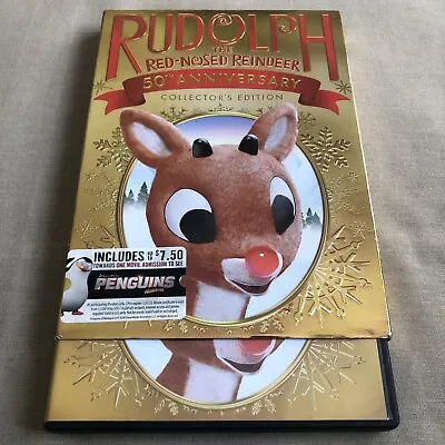 Rudolph The Red-Nosed Reindeer (DVD 1964 Anniversary Edt W/ Slipcover) Christmas • $5.99