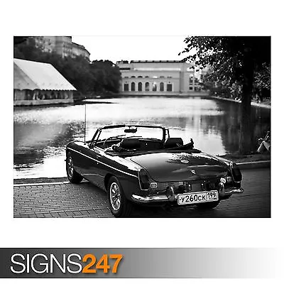 MG CAR (AA960) CLASSIC CAR POSTER - Photo Picture Poster Print Art A0 To A4 • £3.95