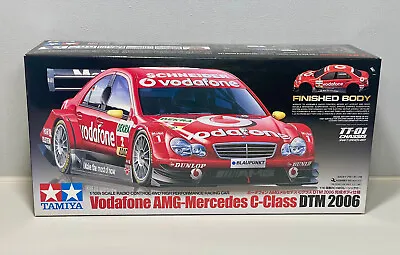 TAMIYA 58379 1/10 R/C Vodafone AMG-Mercedes C-Class DTM 2006 (Finished Body) • $300