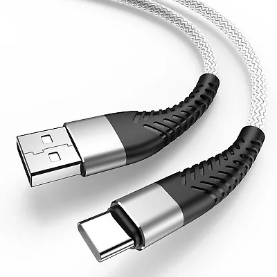 $7.39 • Buy Long Fast Charge Data Lead USB Type C Charger Cable For Samsung S20 S21 S22 S23