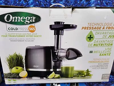 £86.98 • Buy Omega Cold Press 365 Slow Masticating Juice Extractor H3000D