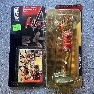 Limited 1992 Michael Jordan Air Maximum  Championship Series  Figure + Card 💎🤩 • $39.99