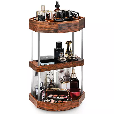 $39.99 • Buy Homde Makeup Organizer 360° Rotating Cosmetic Cosmetic And Jewelry Storage Case