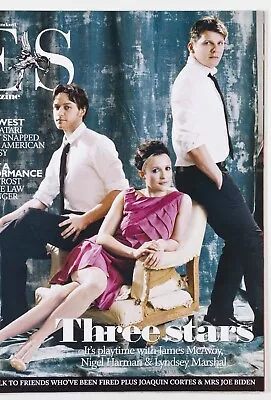 James McAvoy Nigel Harman Sadie Frost Joaquin Cortes John Simm Emin  ES MAGAZINE • £95