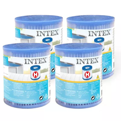 4PK Intex Filter Cartridge H Replacement/Accessory For Intex Pool Filter Pump • $29