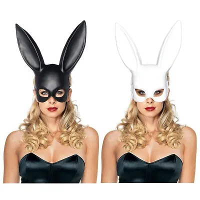 Bunny Mask Adult Masquerade Rabbit Halloween Costume Fancy Dress • $14.95