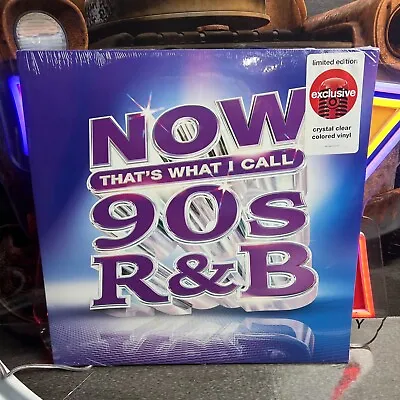 Now That’s What I Call Music! ‘90s R&B CRYSTAL CLEAR VINYL Sealed • $34.93