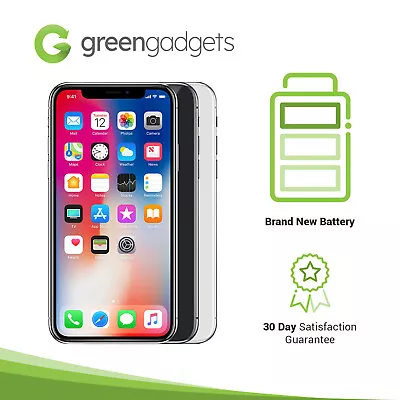 $409 • Buy Apple IPhone X New Battery Grey Silver - Very Good 