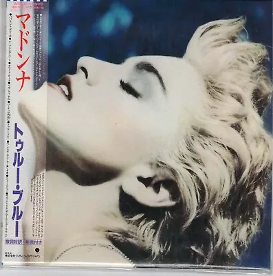 Japan Mini Madonna True Blue Cd. • $50