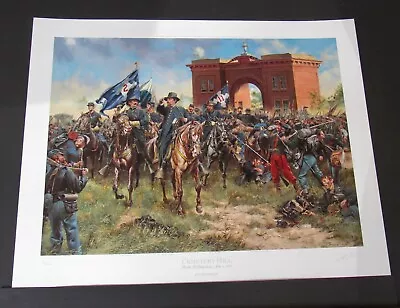 Don Troiani Civil War Print - Cemetery Hill - Never Framed - MINT  PRINT • $395