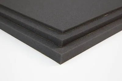 Foam Sheet Sponge Rubber Grey Extra Sticky Self Adhesive Gaskets Seals Strip • £1.98