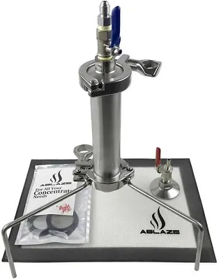 ABLAZE Vacuum Chamber Extractor 45 Gram With TriPod Stainless Steel • $52