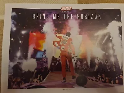 Oli Sykes Bring Me The Horizon A4 Poster Kerrang Magazine Uk  • £3.49