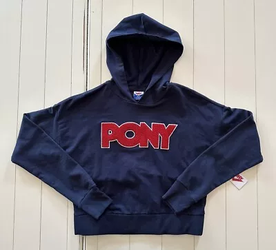 PONY BRAND Hoodie Blue SMALL S  (My Little Pony Mustang) Cute!  New With Tags! • $18.99