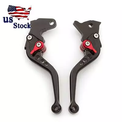 For Suzuki GSXR600/GSXR750 2004-2005 CNC Black Motorcycle Brake Clutch Levers • $24.99