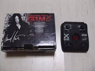 $108 • Buy Zoom G1M Michael Amott Signature Edition Guitar Multi Effects Pedal Used W/Box