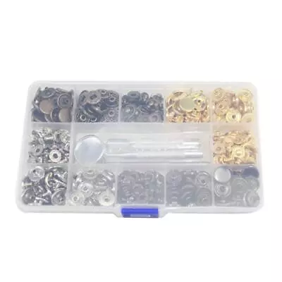  120 Pcs Snap Fastener Button Sturdy Cat Earring Cards Installation Tool • £16.89