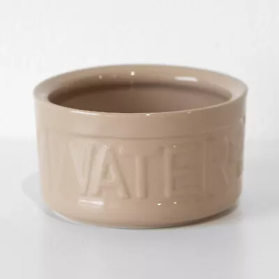 Medium 15cm Ceramic Dog Water Bowl With Non-Spill Lip Strong Heavy Food Pet Dish • £14