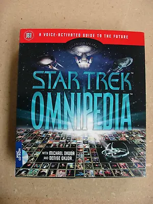 Star Trek Omnipedia 1995 Voice Activated Guide To The Future MAC CD-ROM Sealed • $24.99