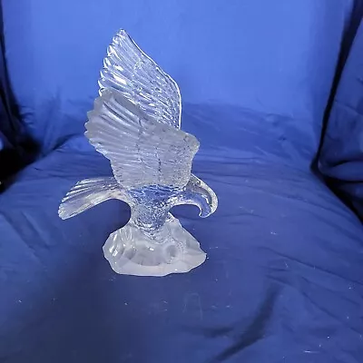 Vintage Cristal D'Arques(?) Crystal Eagle Figurine 24% Lead Crystal  Made In... • $10