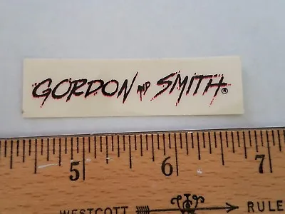 VTG 70's G&S G S GORDON & SMITH CUSTOM PRO MODEL RAD NOS SKATEBOARD DECK STICKER • $3.25