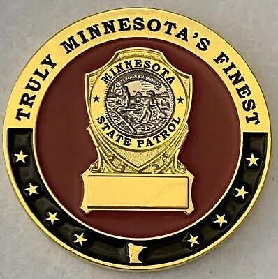Minnesota State Patrol Msp Challenge Coin Police Trooper Sheriff Patrol • $20.99