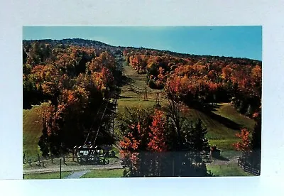 Mt Snow Vermont VT Fall Foliage Postcard • $8.99