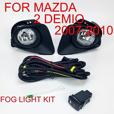 Fog Driving Lights Kit For Mazda 2 DEMIO 2007 2008 2009 Passenger Driver Side  • $102.72