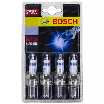 Bosch Spark Plug 4cyl Set For Mazda 3 BK 2.0L LF MZR 2004~2006 1998 Engine • $22.95
