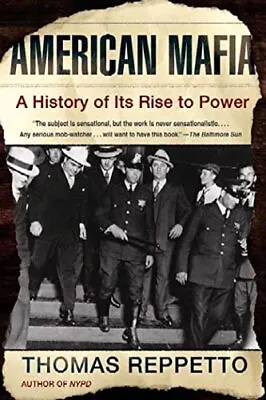 American Mafia By REPPETTO THOMAS Paperback Book The Cheap Fast Free Post • £4.99