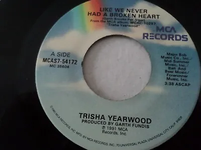 TRISHA YEARWOOD/GARTH BROOKS - Like We Never Had A Broken Heart - US Pressing • £8.95