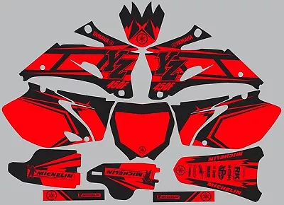 Black And Red YAMAHA GRAPHICS  YZ 450F YZ450F 2006 2007 2008 2009 Decals • $95