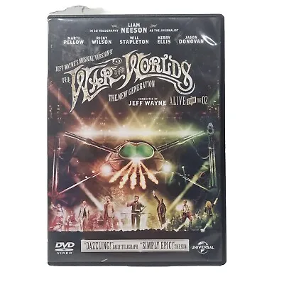 Jeff Wayne's Musical Version Of War Of The Worlds The New Generation DVD PAL • £9.70