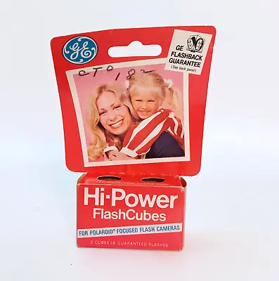 $8.96 • Buy Vintage GE Polaroid Flash Cubes. NOS High Power