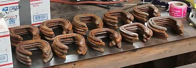 50 Used Steel Square Toe Horseshoes • $5.50