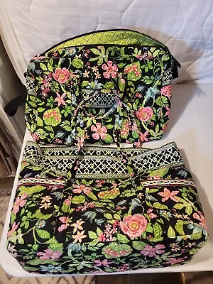 Pre Owned Vera Bradley Weekender And Large Tote Botanical Print Excellent Cond • $30
