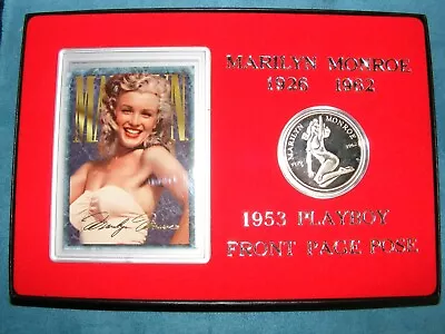 Marilyn Monroe Coin Set - Rare - Vintage-Playboy Commemorative-Boxed -Ex Cond • $54.95