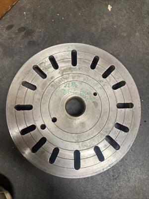 $175 • Buy 12-5/8” D1-6 Camlock Metal Lathe Face Plate Mazak Clausing Southbend Jet Leblond
