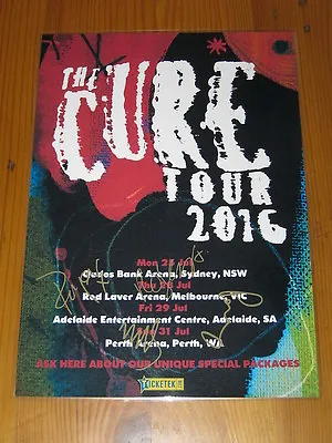 $27.95 • Buy The Cure - 2016  Australian Tour SIGNED AUTOGRAPHED  Poster