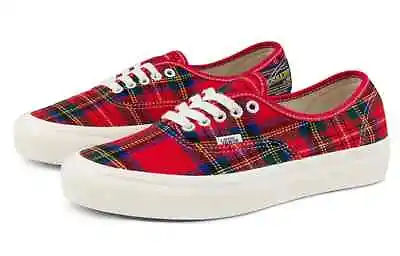 Vans Pendleton X Authentic 44 DX 'Anaheim Factory Tartan' VN0A54F29GT Red Plaid • $56.24