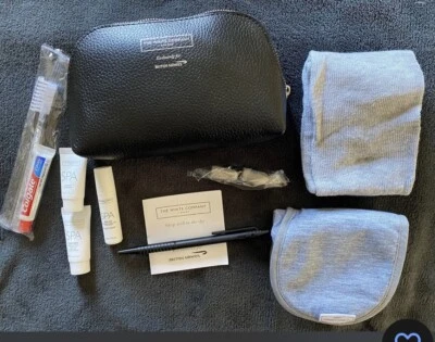 £2.75 • Buy New BA Club World The White Company Wash Bag Airline Amenity Kit British Airways