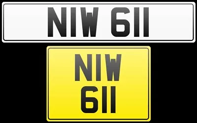 Nw Dateless Nick Nel Nik Nic Niall Neil Naomi Nadia Nathan Private Plate Niw 611 • $994.83