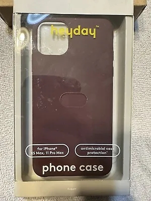 Heyday Apple IPhone XS MAX IPhone 11 PRO MAX Silicone Case - Mulberry • $7.50